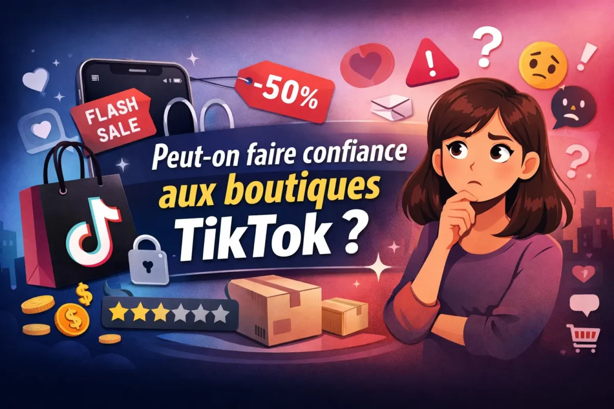 Peut on faire confiance aux boutiques Tiktok ?