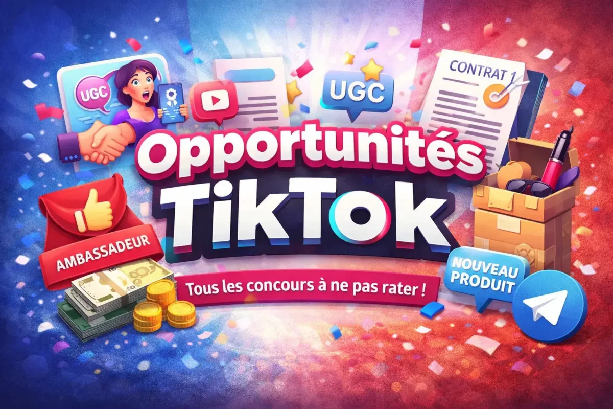 Opportunité tiktok ambassadeur, collabs