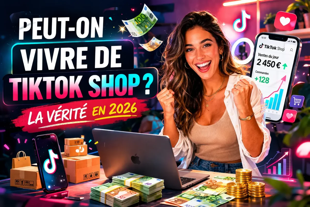 Vivre de Tiktok Shop