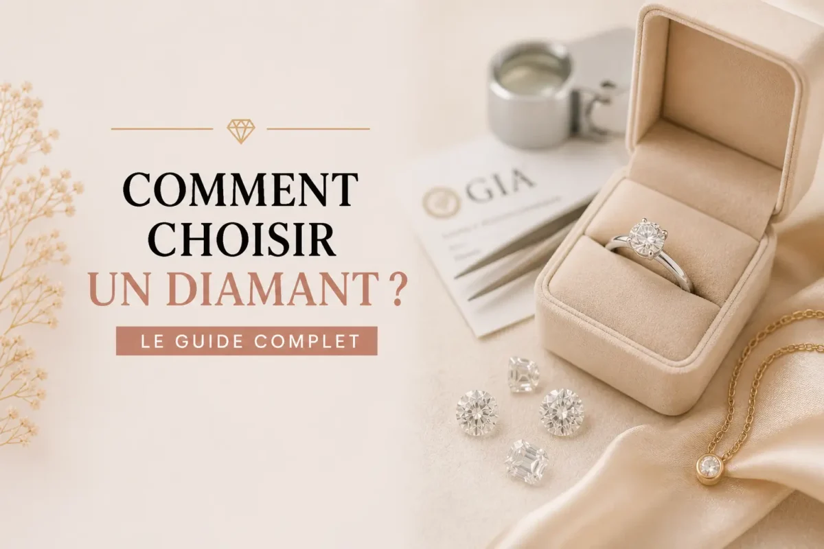 Comment choisir un diamant critères qualité 4C diamant guide complet