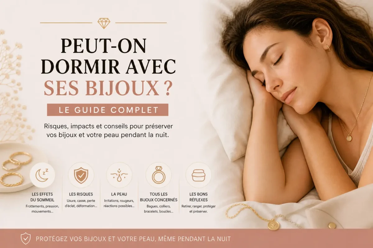 Peut-on dormir avec ses bijoux sans les abîmer