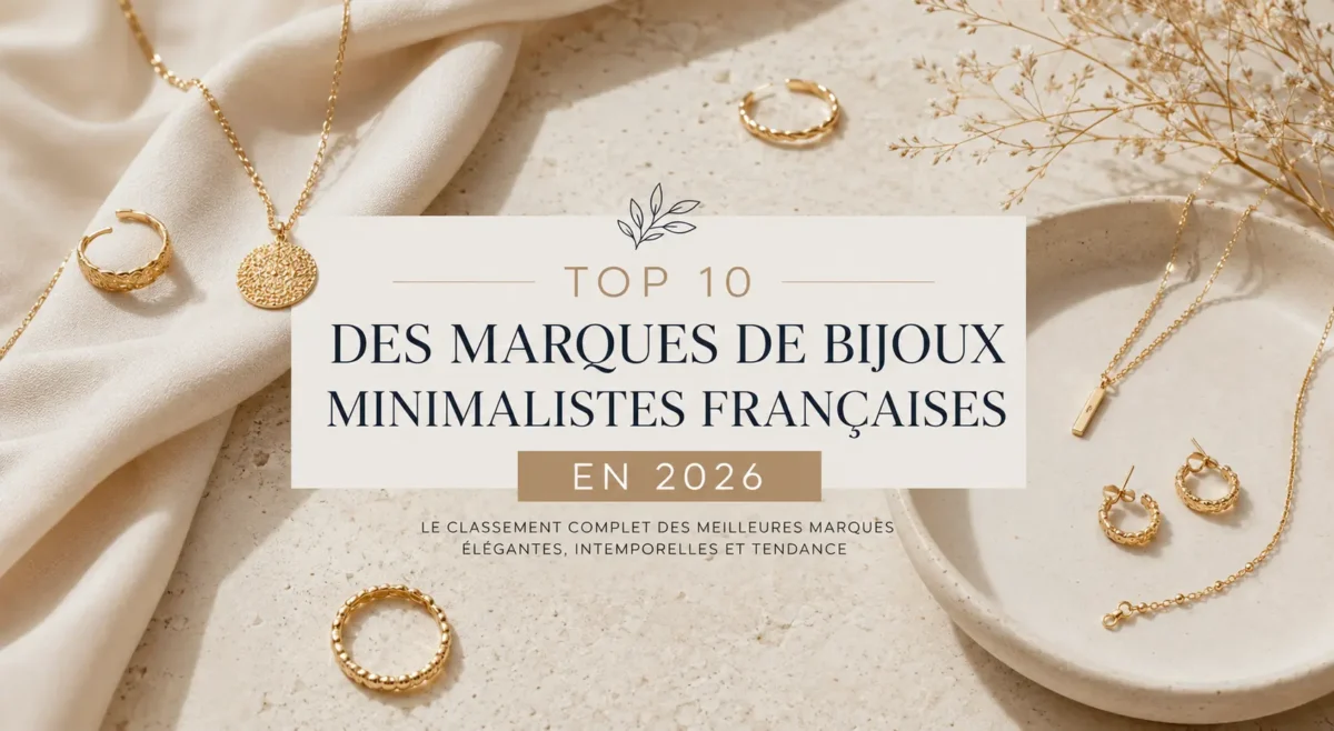 Top des meilleures marques françaises de bijoux minimalistes en 2026