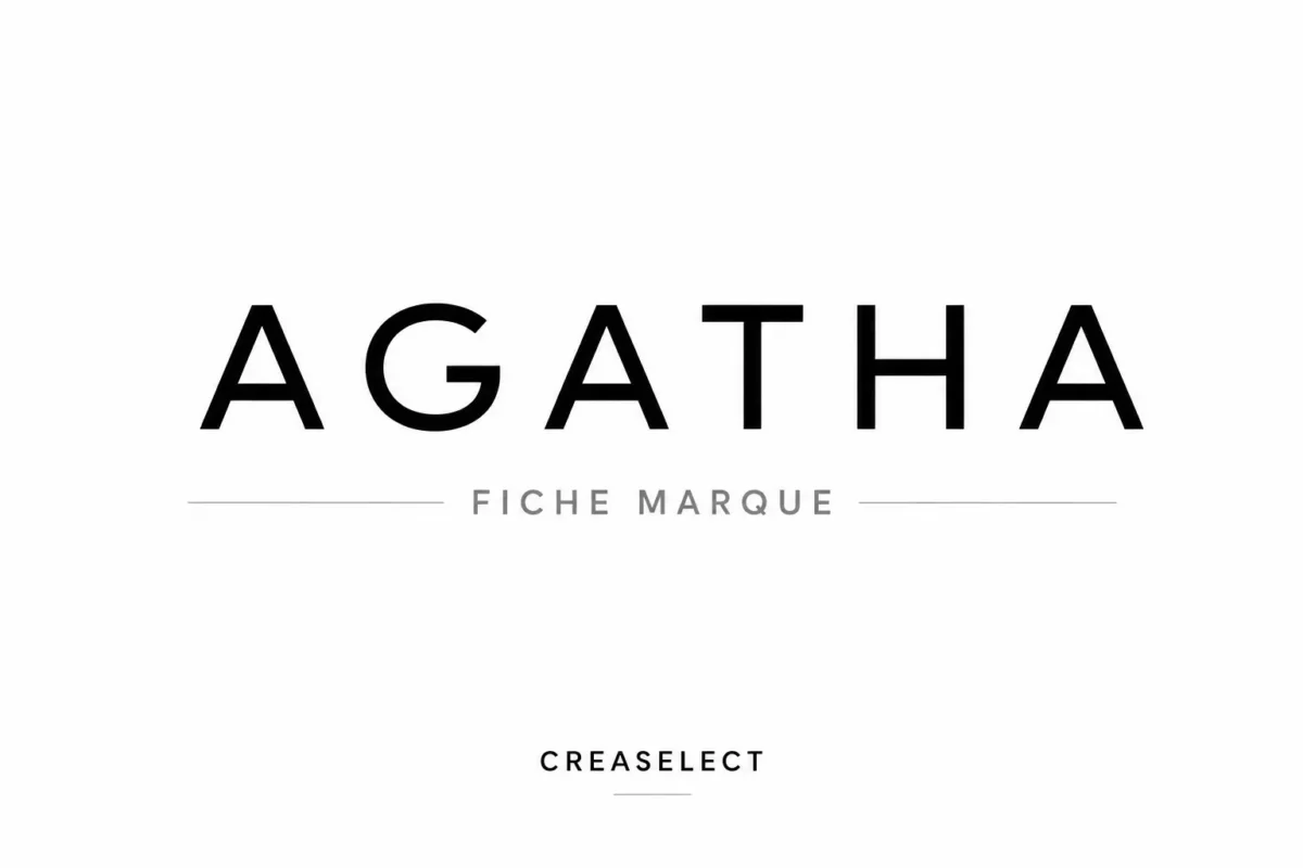 Agatha fiche marque bannière