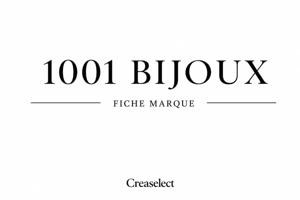 fiche marque 1001 Bijoux