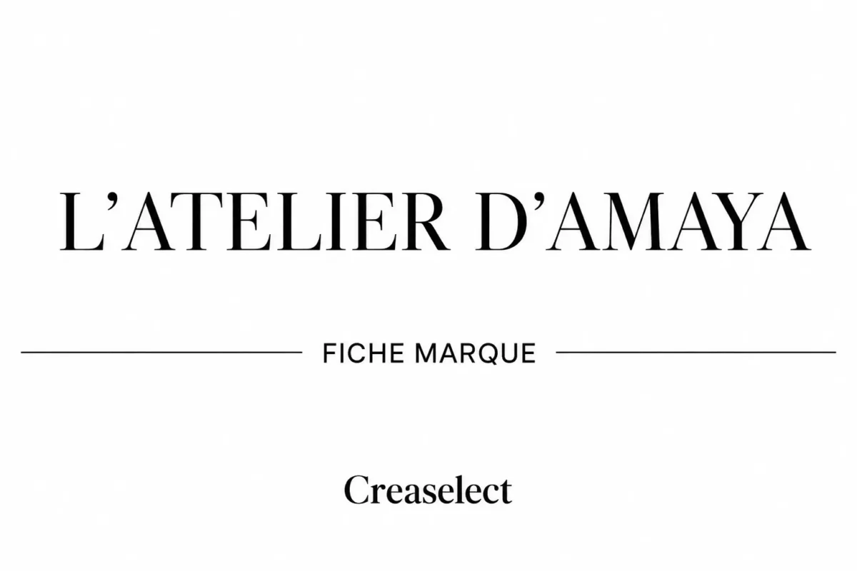 fiche marque l'Atelier d'Amaya