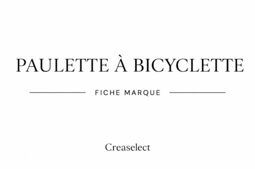 fiche marque Paulette à Bicyclette