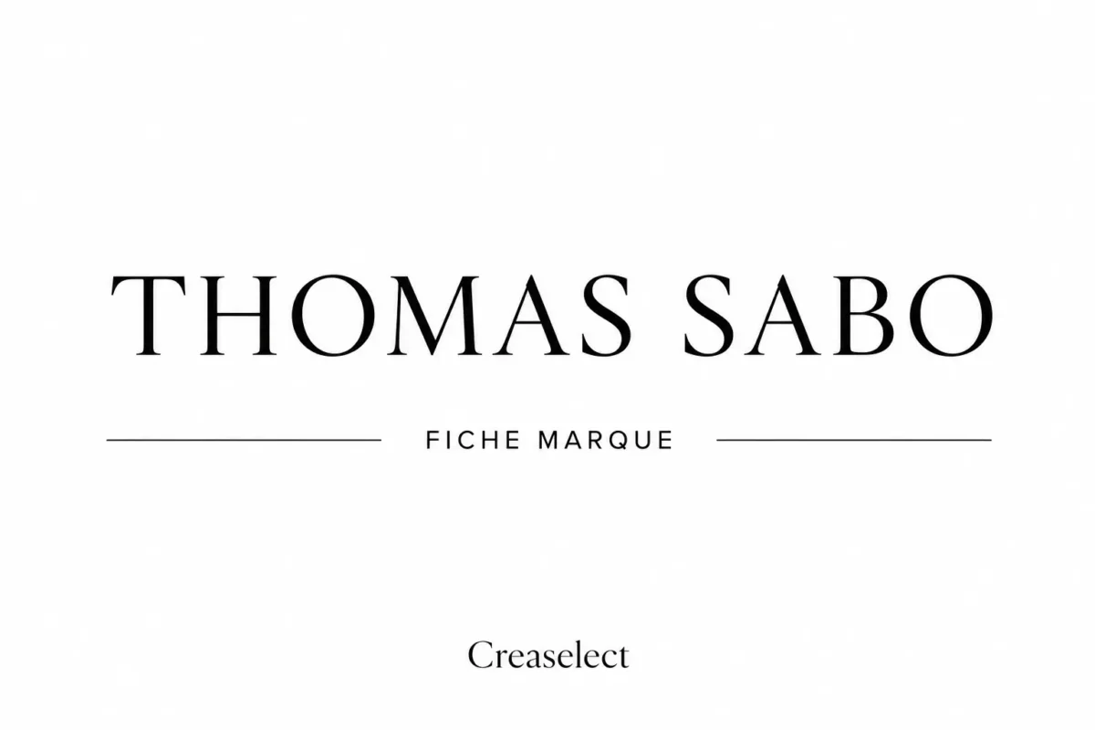 fiche marque Thomas Sabo
