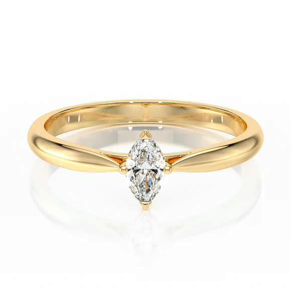 solitaire diamant clair de lune