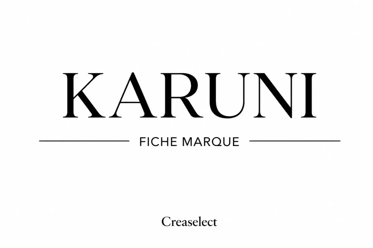 fiche marque Karuni